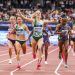 The women’s 5000m race lit the London Diamond League meeting on Sunday (July 23, 2023)