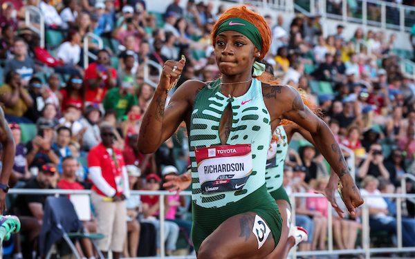 Coffee with Larry, Day 2 of US Champs reviewed! It’s Sha’Carri’s world, we just live in it!