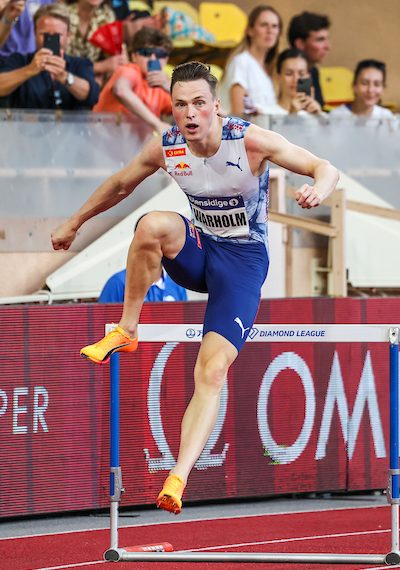 Kipyegon 4:07.64 WR, Warholm 46.51 WL DLR MR, Ali 12.30 WL MR, Kinyamal 1:43.22 WL at EBS Herculis