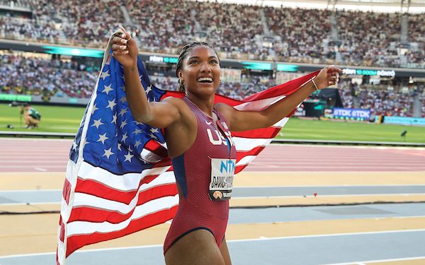 ATHLETICS WCH23 Budapest – Long Jump Women – Tara Davis-Woodhall (USA)
