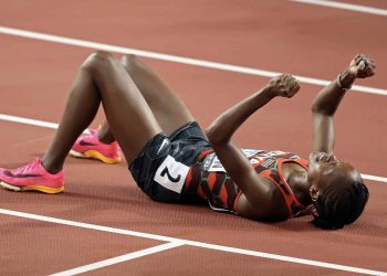 Faith Kipyegon Takes the Gold in the 1,500 meters in Budapest 2023!