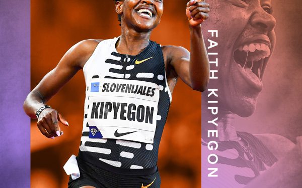 Faith Kipyegon is the World Athletics and SJAK moment and athlete of the month, respectively!