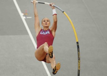 An epic pole vault competition