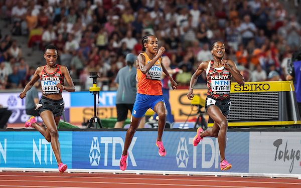 Day 8 report from Budapest: Faith Kipyegon delivers a second gold medal for Kenya in the women’s 5000m final