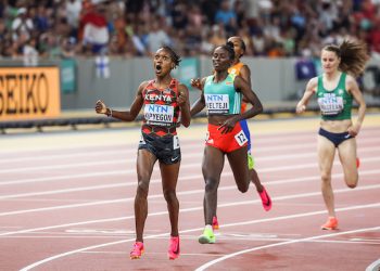 Faith Kipyegon Takes the Gold in the 1,500 meters in Budapest 2023!
