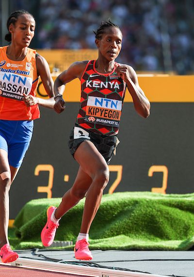 ATHLETICS WCH23 Budapest – 1500m Women – Faith KIPYEGON (KEN)