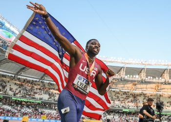 Noah Lyles is doing a good job of Making the World Care about Athletics…again!