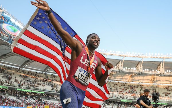 Noah Lyles is doing a good job of Making the World Care about Athletics…again!