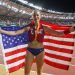 Moon and Kennedy Stage Epic Pole Vault Clash, Share Gold!