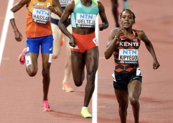 Faith Kipyegon Takes the Gold in the 1,500 meters in Budapest 2023!