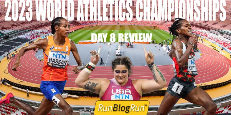 Kipyegon & Hassan battle again, Ealey throws for Gold (Budapest23 Day 8 Review)