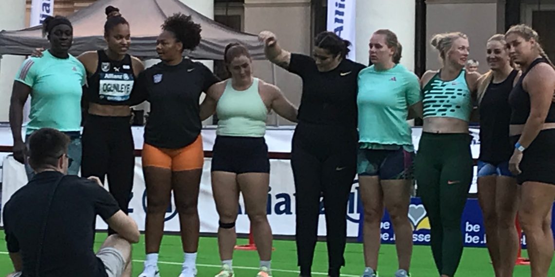 2023 Allianz Van Damme Memorial , The Women’s Shot Put