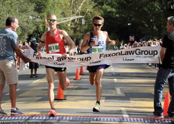 BOTH TRAINING PARTNERS AND RIVALS MANTZ AND YOUNG ARE READY FOR CHICAGO MARATHON