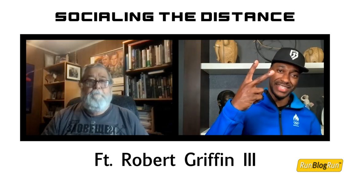 Socialing The Distance with Larry Eder  Featuring Robert Griffin III,  ESPN analyst & former NFL Quarterback -2011 Heisman Trophy Winner  -2012 Offensive ROY -Pro Bowl Quarterback  Clip: Thoughts on Jim Hines & Track Toughness