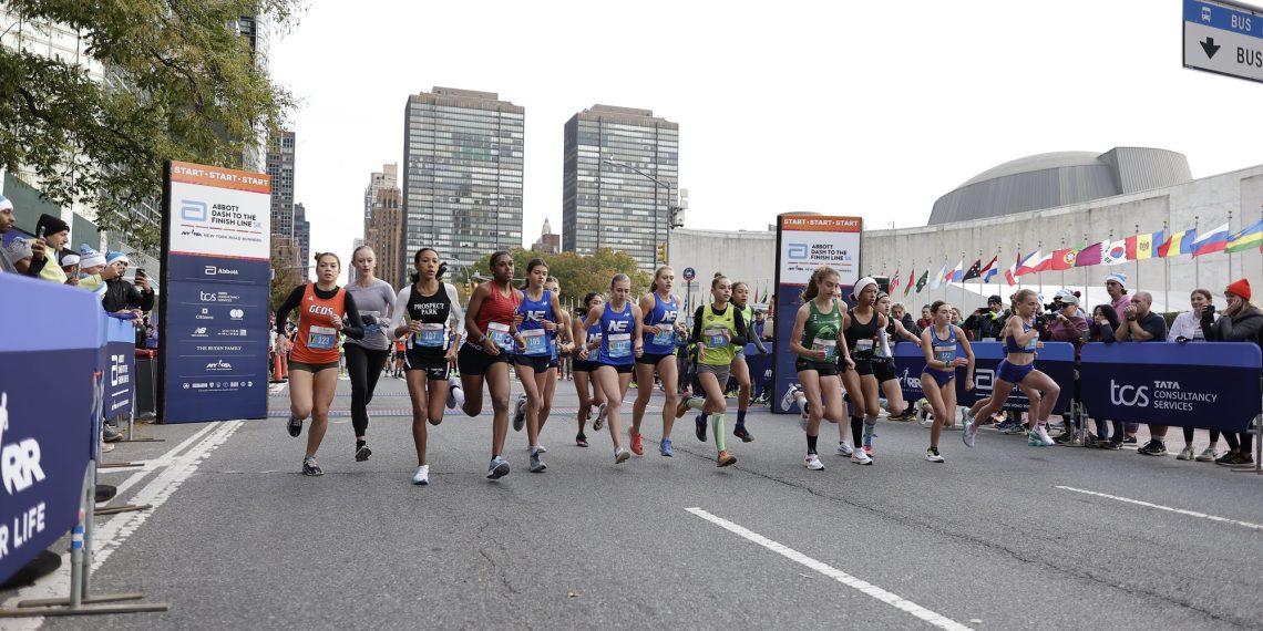BEADLESCOMB, RODENFELS WIN USATF 5-K TITLES AT ABBOTT DASH TO THE FINISH 5-K
