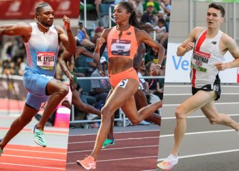 Triple World Champion Noah Lyles set to return to Boston for New Balance Indoor Grand Prix on Feb. 4  World silver medalist Gabby Thomas and 2022 World Champion Jake Wightman confirmed for the 29th-annual event at the TRACK at New Balance