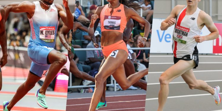 Triple World Champion Noah Lyles set to return to Boston for New Balance Indoor Grand Prix on Feb. 4  World silver medalist Gabby Thomas and 2022 World Champion Jake Wightman confirmed for the 29th-annual event at the TRACK at New Balance