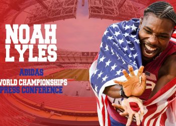 RunBlogRun presents  Noah Lyles – adidas Press Conference,  2023 World Athletics Championships – Budapest