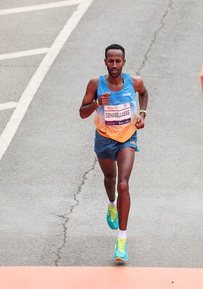 Coffee with Larry, CJ Albertson does a solo 2:11.36 near Fresno, Rod Dixon holds NYC finish tape, Challenges in Orlando (and how to fix them)