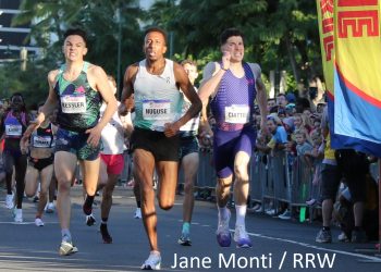 NUGUSE WINS KALAKAUA MERRIE MILE IN ROAD RACE DEBUT