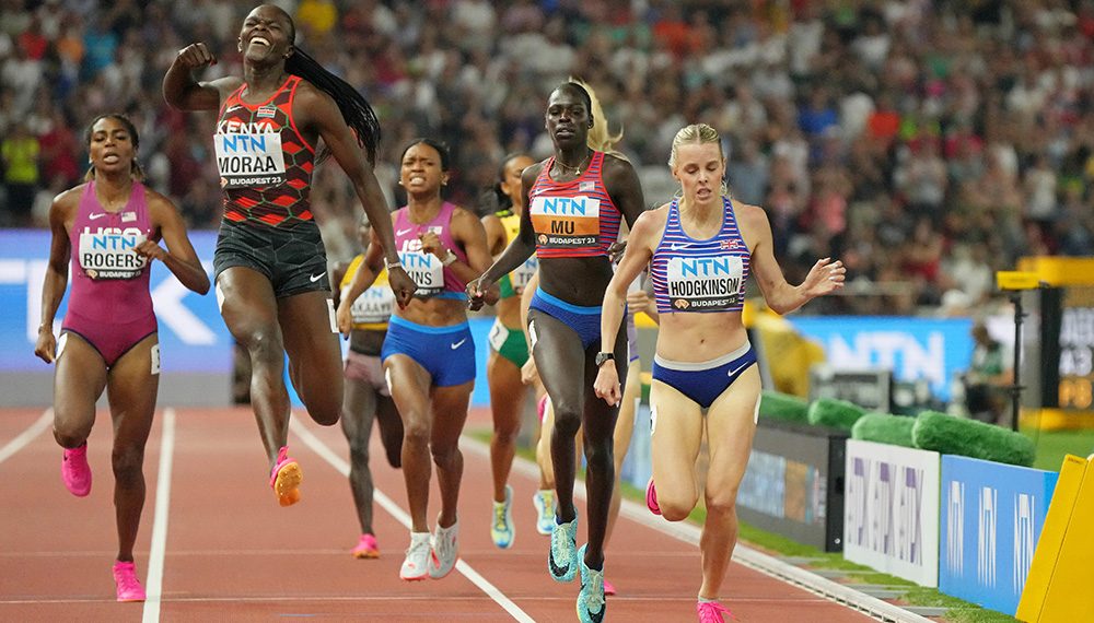 Mary Moraa’s road to gold at the 800 meters…