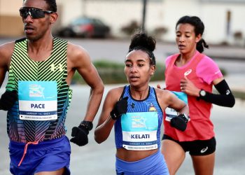 RECORDS TUMBLE AT CHEVRON HOUSTON MARATHON & ARAMCO HALF-MARATHON