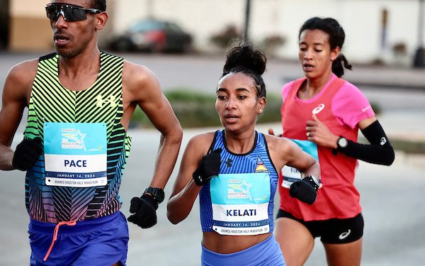 RECORDS TUMBLE AT CHEVRON HOUSTON MARATHON & ARAMCO HALF-MARATHON