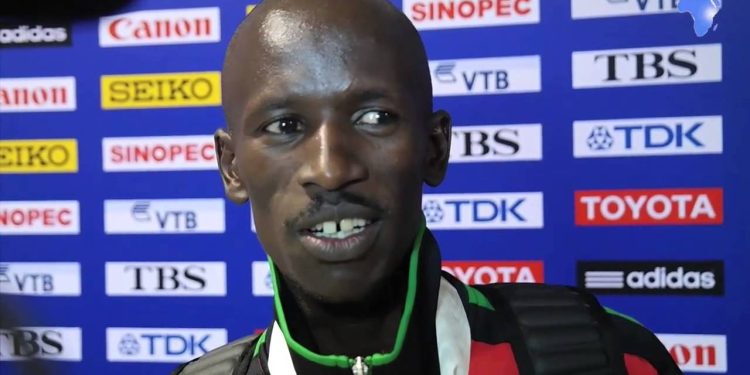 Which direction is the Kenyan men’s 3000m steeplechase heading?