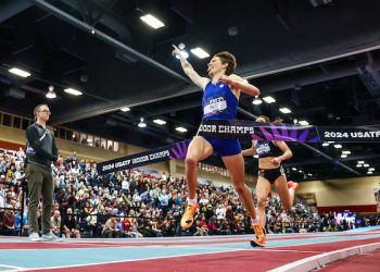 Hiltz, Hoppel Repeat as USATF Indoor Champions