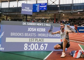WORLD BEST FOR TWO MILES FOR JOSH KERR AT MILLROSE GAMES