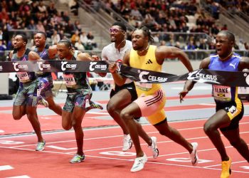 2024 New Balance Indoor Grand Prix: Hull battles St. Pierre, Kessler battles Wightman,  Hollaway impresses and Noah Lyles astounds!