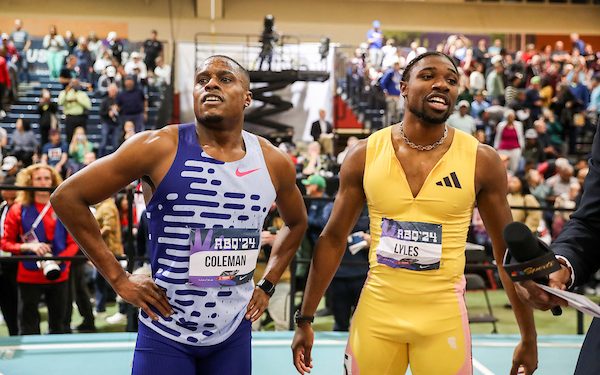 SPRINT SHOWDOWN, BIG THROWS HEADLINE FINAL DAY OF USATF INDOOR CHAMPIONSHIPS