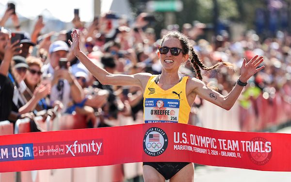MANTZ, O’KEEFFE WIN THRILLING OLYMPIC TRIALS MARATHON