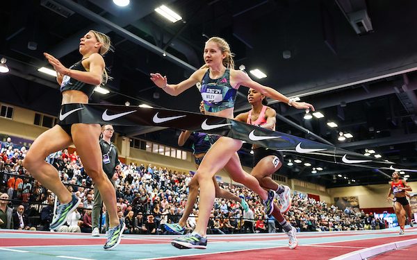 Hiltz, Hoppel Repeat as USATF Indoor Champions