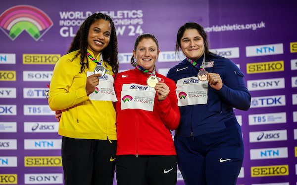 Women’s Shot Put, a first for Canada as Sarah Mitton pleasantly surprises!