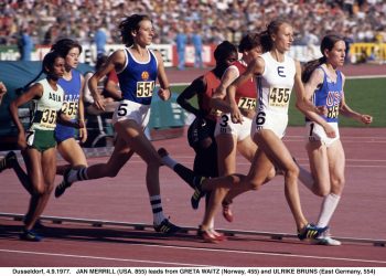 Coffee with Larry, March 25, 2024, A Time capsule back to the 1980 Martin Luther King, Jr.  Games, Jan Merrill runs 5,000m AR,
