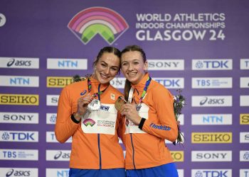 Femke Bol walks on water