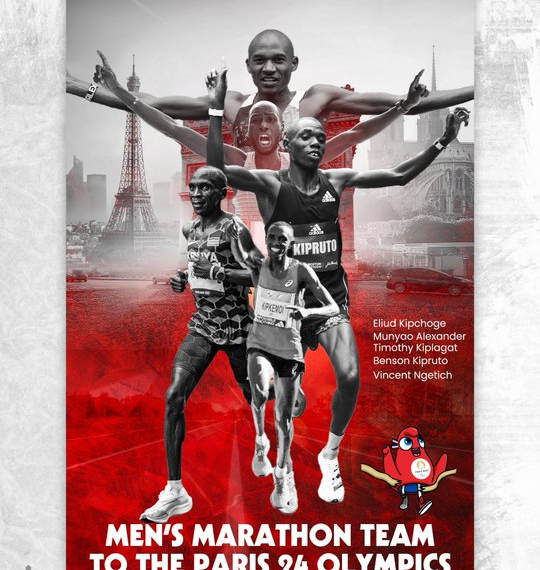 Three sub-2:03 runners lead Kenya’s men’s marathon squad to Paris Olympics