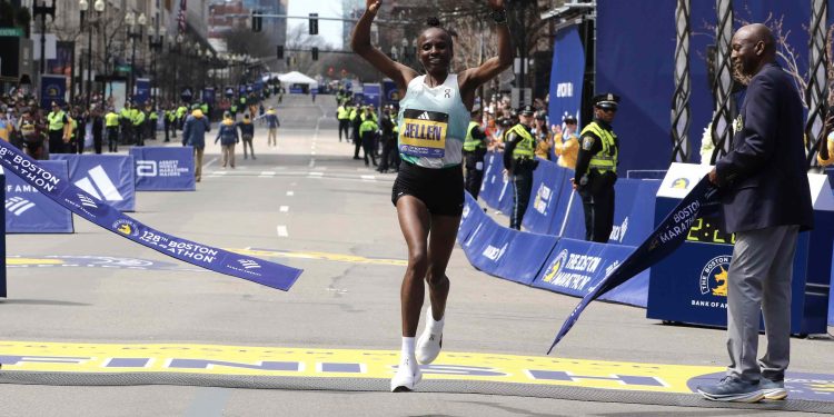 LEMMA, OBIRI ARE BOSTON MARATHON CHAMPIONS