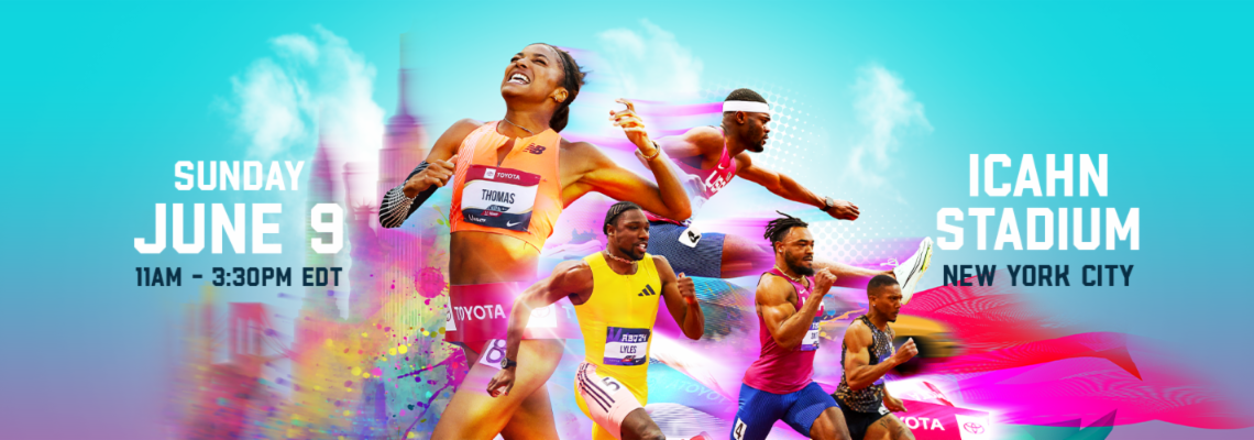 US sprint stars Noah Lyles, Gabby Thomas and Rai Benjamin to headline USATF NYC Grand Prix on Sun., June 9