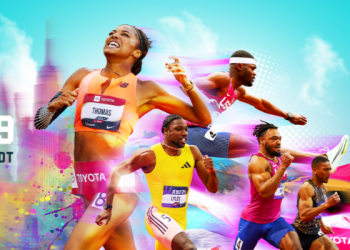 US sprint stars Noah Lyles, Gabby Thomas and Rai Benjamin to headline USATF NYC Grand Prix on Sun., June 9