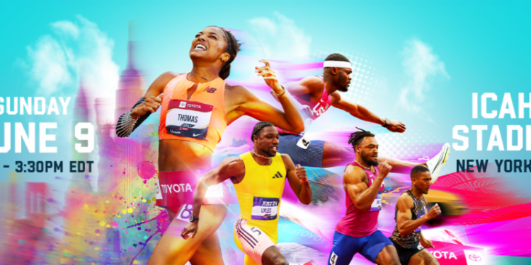 US sprint stars Noah Lyles, Gabby Thomas and Rai Benjamin to headline USATF NYC Grand Prix on Sun., June 9