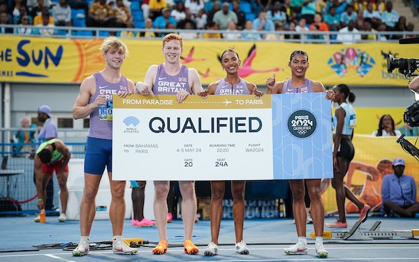 The 2024 World Relays, Day1, the British teams on the first day in the Bahamas!
