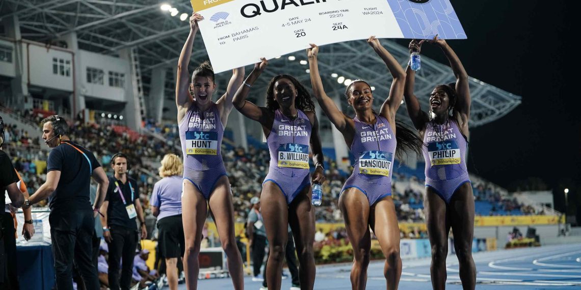 The 2024 World Relays, Day1, the British teams on the first day in the Bahamas!