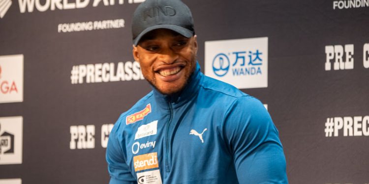 2024 NIKE Pre Classic, Presser, Session 1, Para Athletes Maritna Caironi and Salum Ageze Khazfali