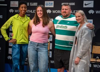 2024 NIKE Pre Classic session 2, The Field Events! Katie Moon, Joe Kovacs, Jorinde Van Klinken and Shaneika Rickets speak on their events!