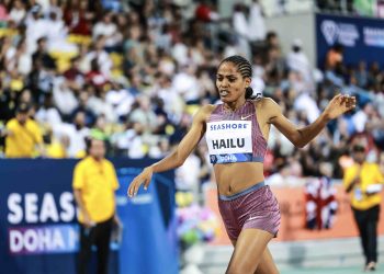 Moraa, Chebet and Hailu glittered like Diamonds in Doha