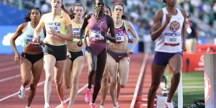 Athing Mu Finishes First, Kate Grace Takes Second in Dramatic 800m Semi-Final at Hayward Field