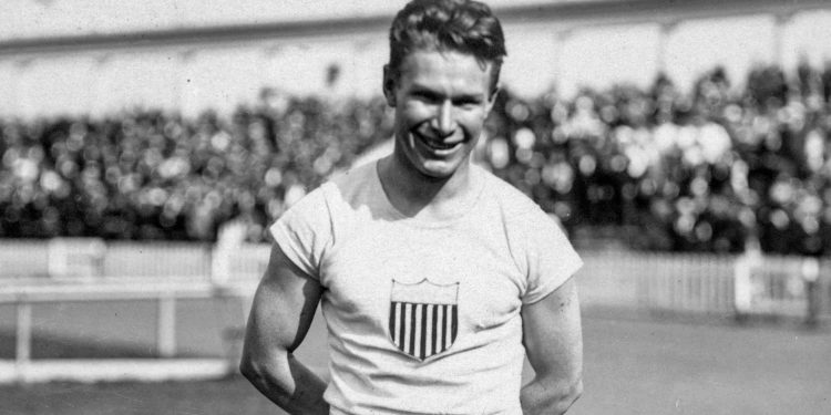 This Day in Track & Field History, June 18, Charley Paddocks runs 10.2 for 110 yards (1921), by Walt Murphy News and Results Services