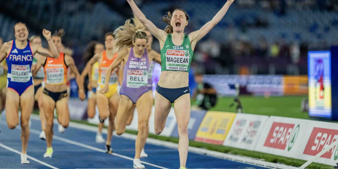 1500 meter Gold for Ciara Mageean!